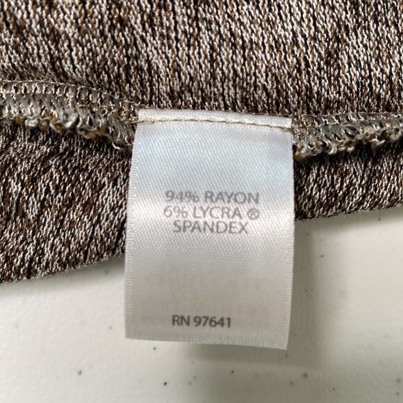 J Jill Wearever Long Open Front Cardigan Drape Long Sleeve Stretch Knit Pockets - Picture 10 of 15